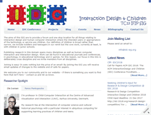 Tablet Screenshot of idc-sig.org